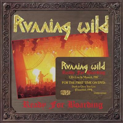 RUNNING WILD - READY FOR BOARDING / CD + DVD - 1