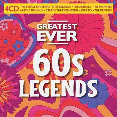 VARIOUS - GREATEST EVER 60S LEGENDS / 4CD