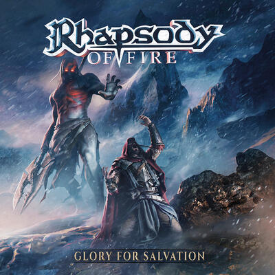 RHAPSODY OF FIRE - GLORY FOR SALVATION / BLUE/BLACK/GREY VINYL - 1
