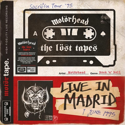 MOTORHEAD - LOST TAPES VOL. 1 (LIVE IN MADRID, 1 JUNE 1995) / RSD - 1