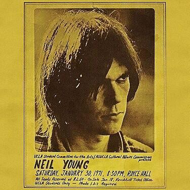 YOUNG NEIL - ROYCE HALL 1971