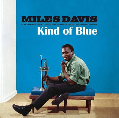 DAVIS MILES - KIND OF BLUE / COLORED - 1