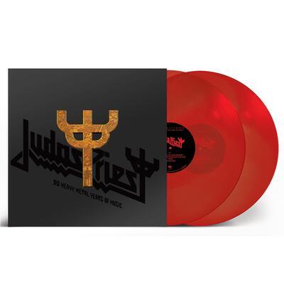 JUDAS PRIEST - 50 HEAVY METAL YEARS OF MUSIC / RED VINYL