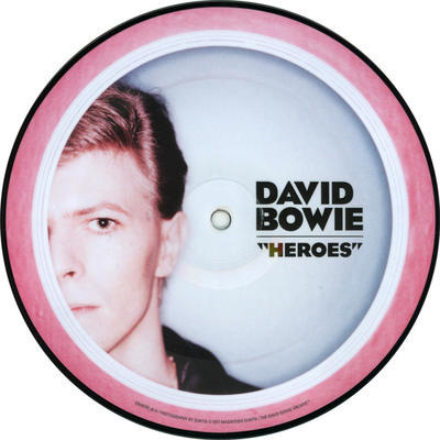 BOWIE DAVID - HEROES (40TH ANNIVERSARY EDITION) / 7" PICTURE DISC
