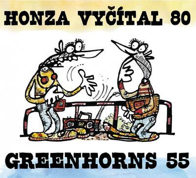 VYČÍTAL HONZA & GREENHORNS - HONZA VYČÍTAL 80 & GREENHORNS 55 / 3CD