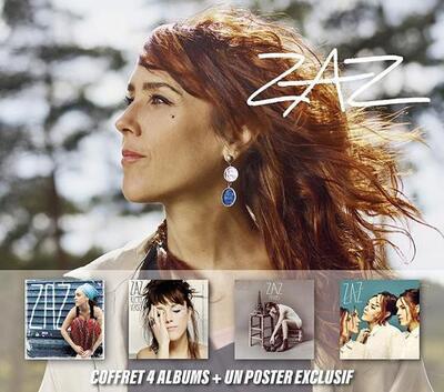 ZAZ - COFFRET 4 ALBUMS + UN POSTER EXCLUSIF / 5CD