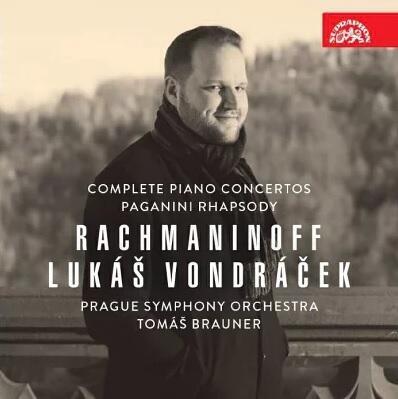 RACHMANINOV / VONDRÁČEK LUKÁŠ / PRAGUE SYMPHONY ORCHESTRA / TOMÁŠ BRAUNER - COMPLETE PIANO CONCERTOS / PAGANINI RHAPSODY / CD