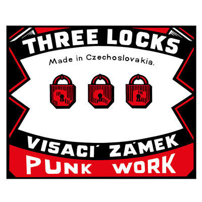 VISACÍ ZÁMEK - THREE LOCKS