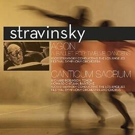 STRAVINSKY IGOR - AGON - A BALLET FOR 12 DANCERS / CANTICUM SACRUM