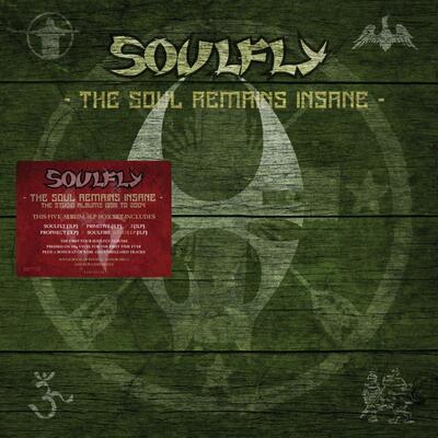 SOULFLY - SOUL REMAINS INSANE: THE STUDIO ALBUMS 1998 TO 2004 / BOX - 1