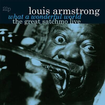ARMSTRONG LOUIS - WHAT A WONDERFUL WORLD / THE GREAT SATCHMO LIVE / COLORED VINYL - 1