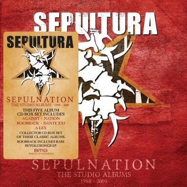 SEPULTURA - SEPULNATION: THE STUDIO ALBUMS 1998-2009 / CD BOX - 1