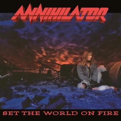 ANNIHILATOR - SET THE WORLD ON FIRE / COLORED - 1