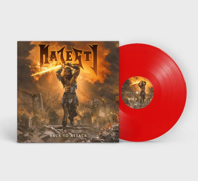 MAJESTY - BACK TO ATTACK / RED VINYL - 2
