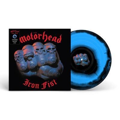 MOTORHEAD - IRON FIST / BLACK & BLUE SWIRL VINYL - 2