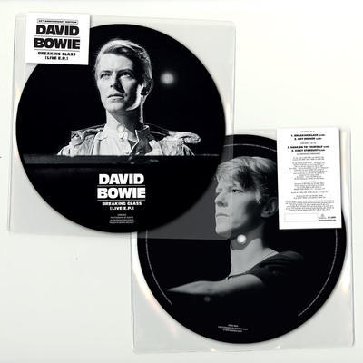 BOWIE DAVID - BREAKING GLASS [LIVE E.P.] / 7" PICTURE DISC - 2